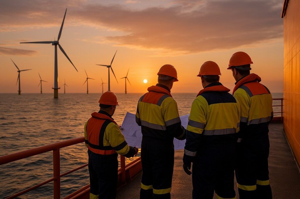 Windturbine lifting tool operator inclusive maintenance
